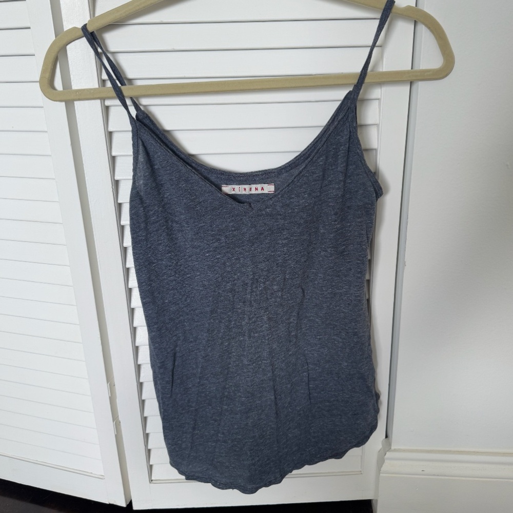 Xirena | Size small | Dark blue cotton tank